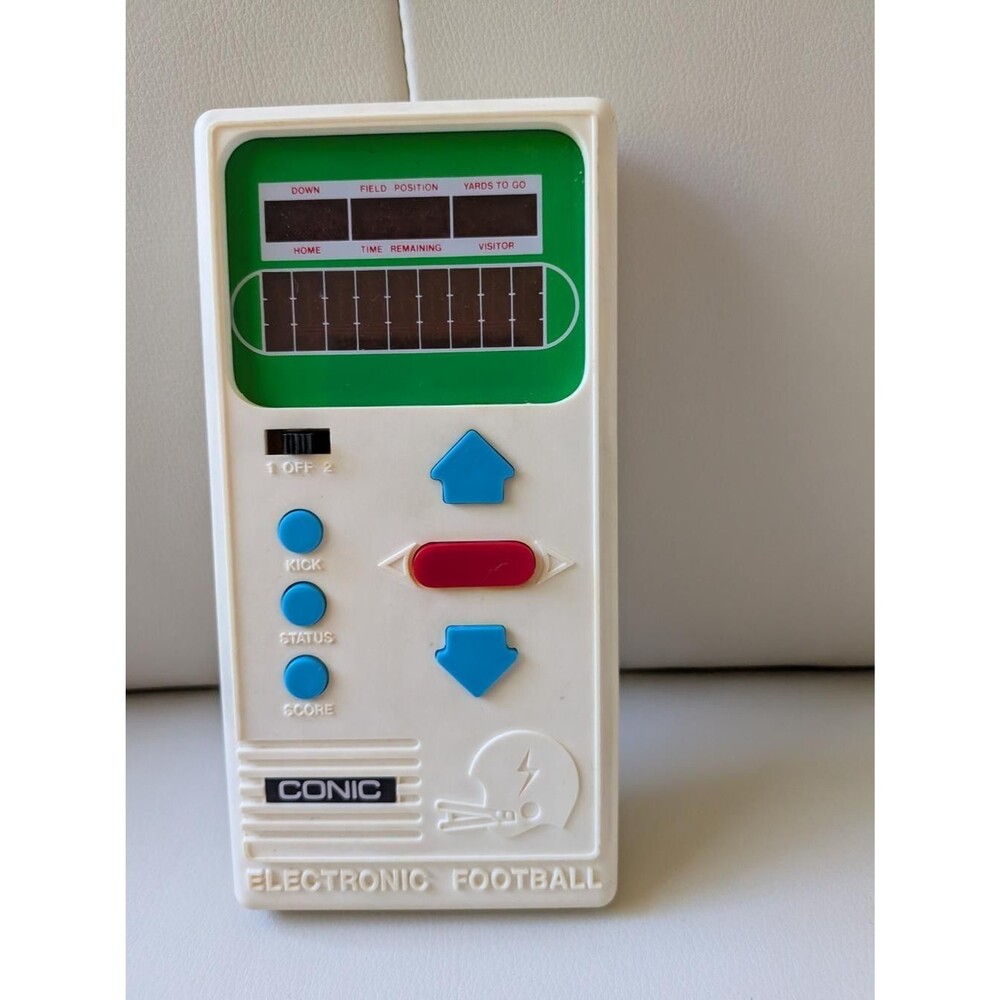 RARE Vintage Conic Electronic Football Handheld Game | Tested